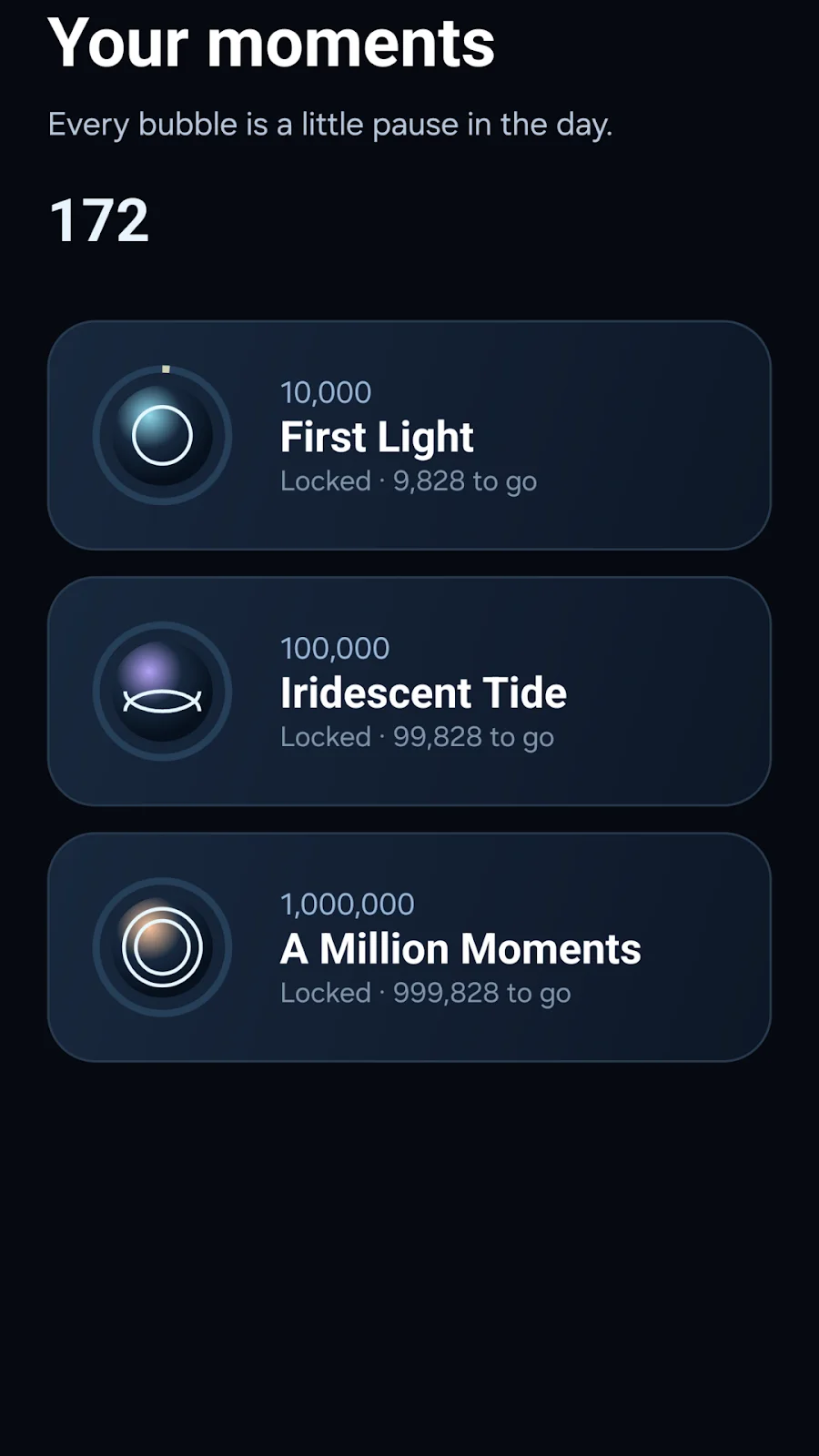 Bubbles: Pop Live Wallpaper — official screenshot 2